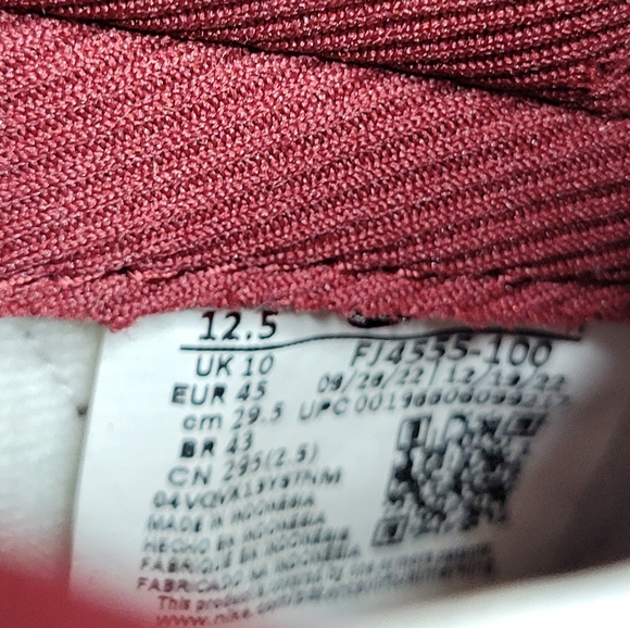 Nike dunk low prm team red - Picture 6 of 6